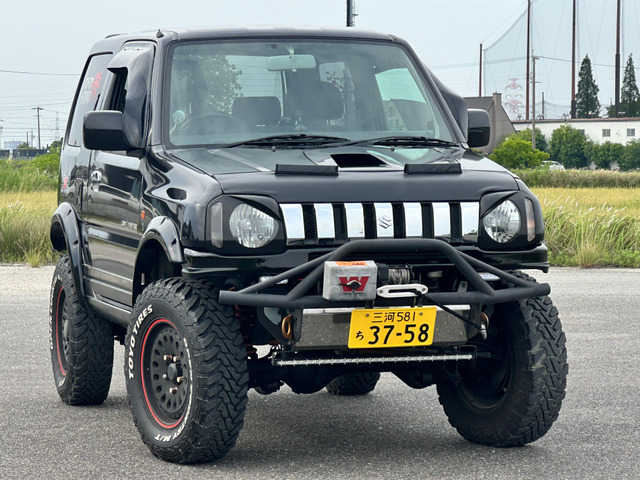 ジムニー ランドベンチャー 4WD 車検R9年5月 錆ほぼなし 社外品多数