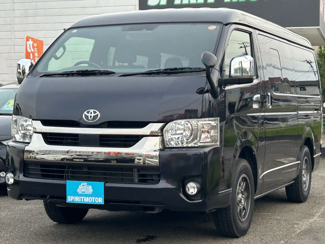 ハイエースバン 2.7 スーパーGL ワイド ロング ミドルルーフ 4WD 純正ナビフルセグTV...