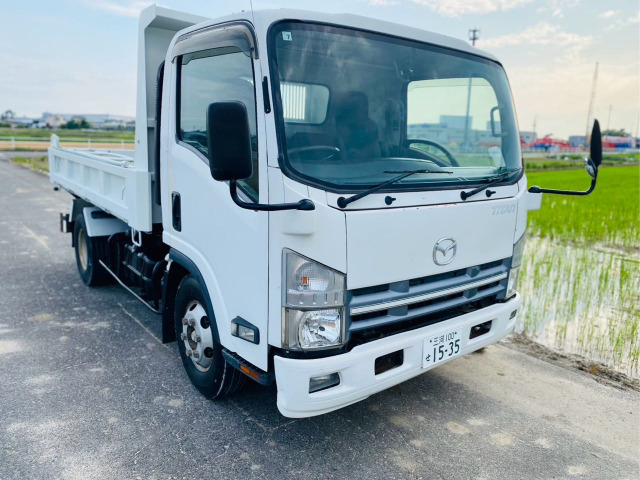 /その他 マツダ  4t ローダーダンプ 新明和 リモコン付