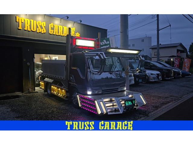 エルフ  デコトラ・公認車・MT・煙突マフラー