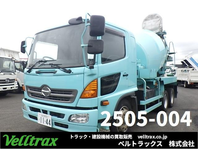 レンジャー ミキサー車 カヤバ増トンミキサー ドラム容量8.9㎥