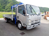 エルフ クレーン ユニック車 3.5t 超ロング