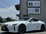 LC 500h Lパッケージ 橙・白・青革シート TRD21インチ