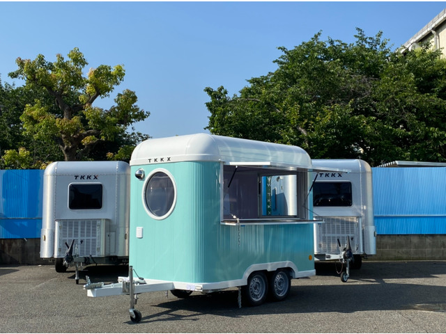 TKKX キッチントレーラー T001W 夏限定色 牽引免許不要