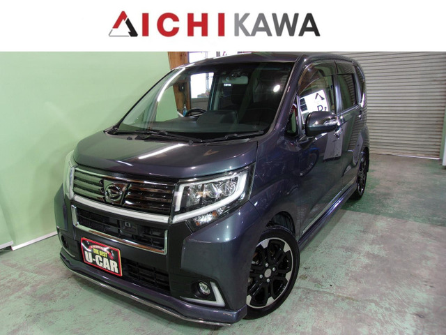 ムーヴカスタム RS ハイパー SAII ターボ/8型SDナビ/黒半革シート