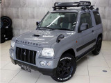 パジェロミニ デューク 4WD 新品MTタイヤ 新品Rラック テ-ルブラック