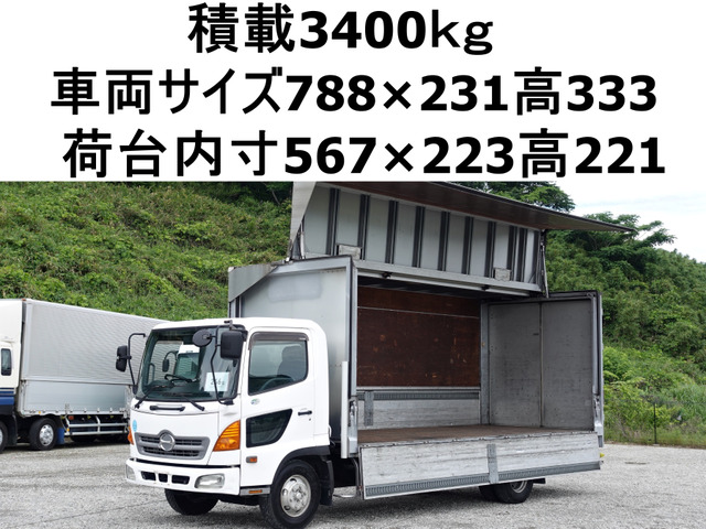 レンジャー ウィング 積載3.4tアルミウイングアルミウィング