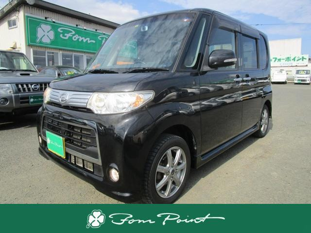 タントカスタム X 4WD パワースライドドア SDナビ フルセグTV