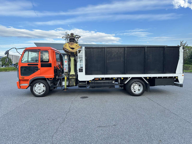 日産ディーゼル コンドル クレーン 5.7t ヒヤブ ログリフト ナンバー付