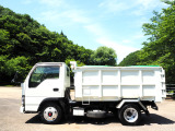 エルフ ダンプ 4WD 深ダンプ ステンレス張り 天蓋