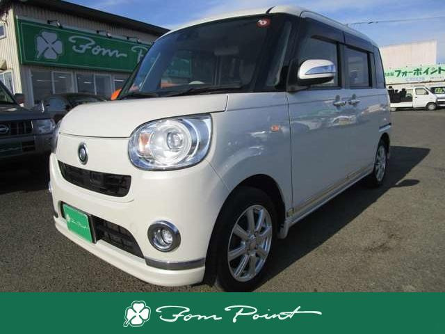 ムーヴキャンバス G メイクアップ SAII 4WD 左右パワースライドドア 全方位モニター