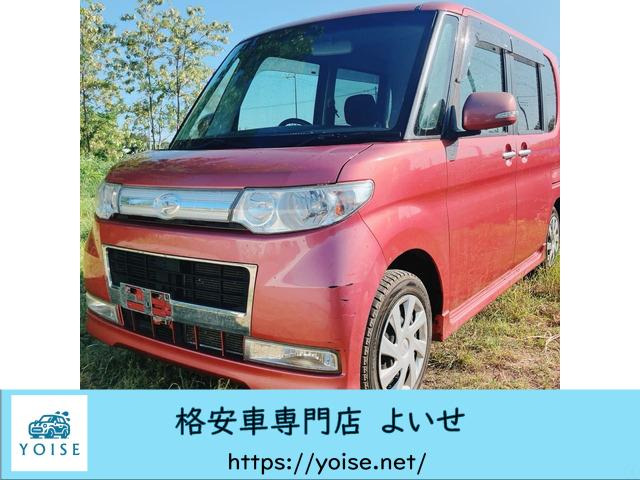 タントカスタム V セレクション 4WD 猫現状☆車検2年付