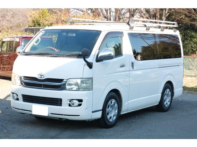 ハイエースバン 2.0 スーパーGL ロング ナビ/TV/ETC/ルーフキャリア/社外テール