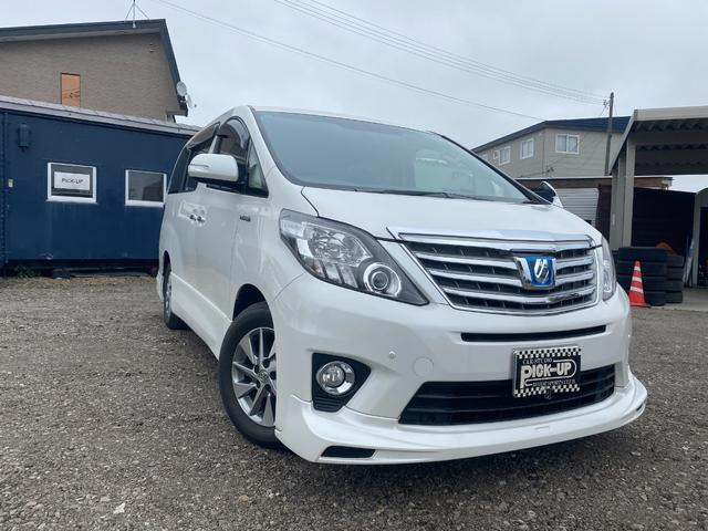 アルファードハイブリッド 2.4 SR Cパッケージ 4WD バックカメラ ナビ TV 電動リアゲ...
