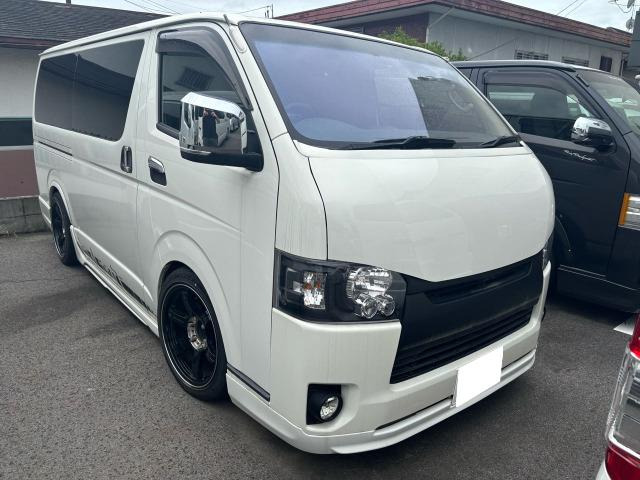 ハイエースバン 2.0 スーパーGL ロング ドラレコ、社外ナビ、ETC、Bカメラ