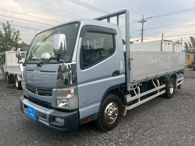 キャンター  アルミブロック平ボディワイドロング車検付