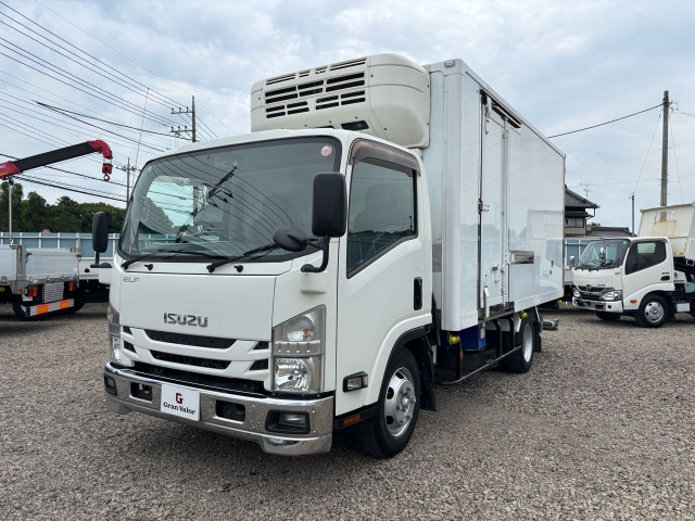 エルフ3.0 ワイド ロング フルフラットロー ディーゼル 4WD3tワイド幅 低温 格納 2室仕様