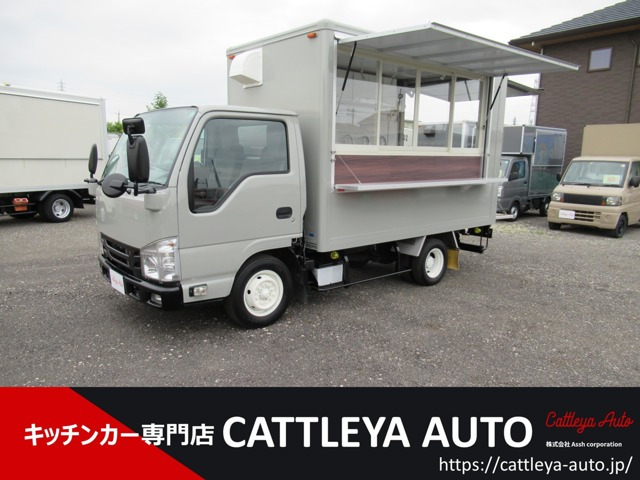 エルフ  フルフラットロー ディーゼルターボ キッチンカー 移動販売車 フードトラック