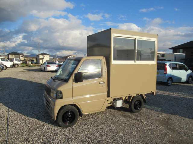 ミニキャブトラック  Vタイプ キッチンカー 移動販売車 フードトラック