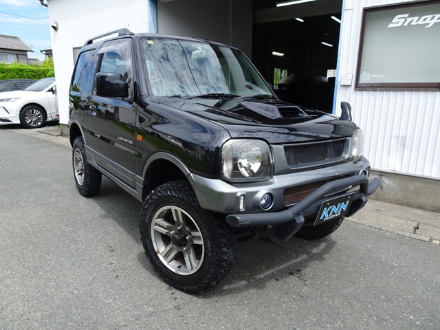 ジムニー ランドベンチャー 4WD リフトアップ 社外フロントバンパー