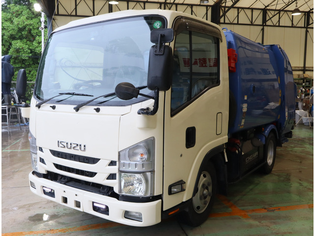 エルフ  プレスパッカー 4.2立米 CNG車