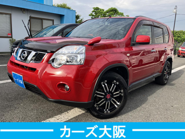 エクストレイル 2.0 20X 4WD E スタッドレスタイヤ装着 ETC ナビ