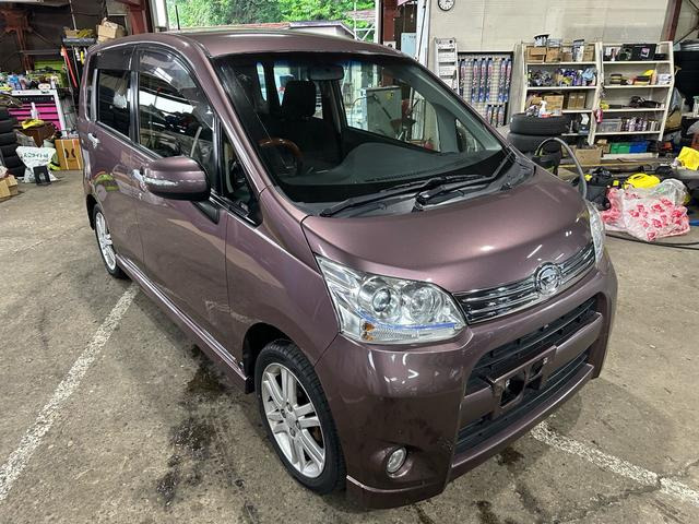 ムーヴカスタム RS 4WD ターボ MOMOステ ナビ TV
