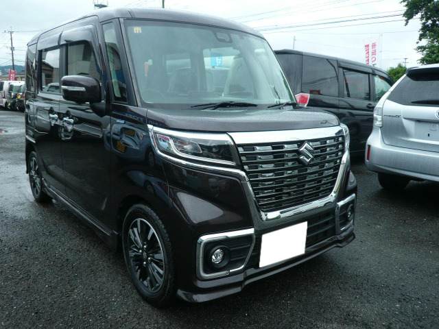 スペーシアカスタム ハイブリッド(HYBRID)  XSターボ ターボ車 両側Pスライドドア 純...