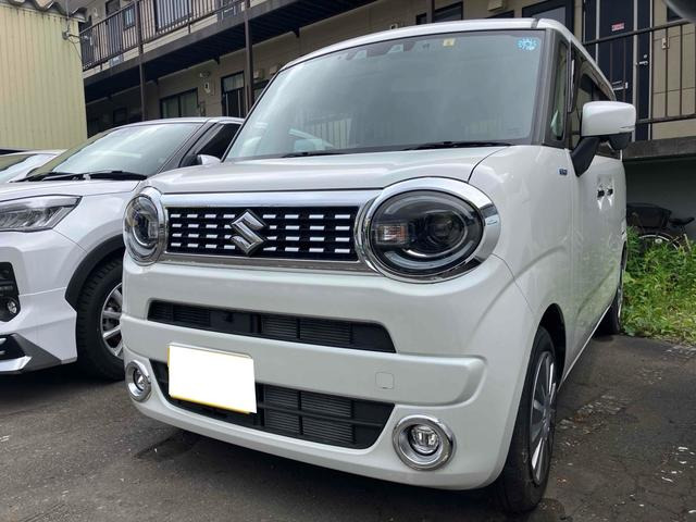 ワゴンRスマイル ハイブリッド(HYBRID) X 4WD ETC 全周囲カメラ両側電動スライドドア