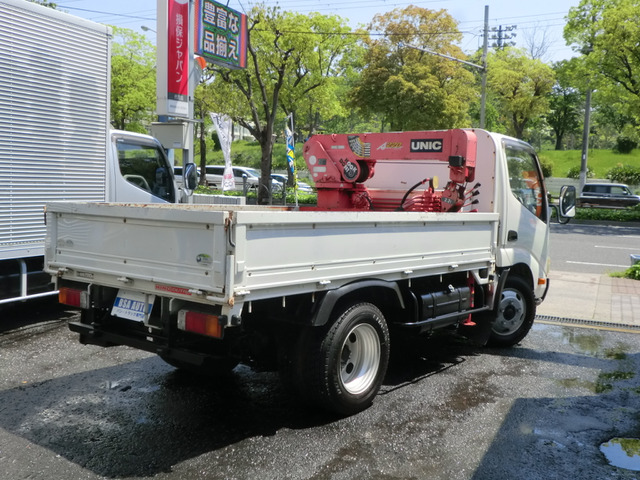 日野 デュトロ 4.0 高床 ディーゼル 簡易ユニック 2.2t吊4段ブーム360 