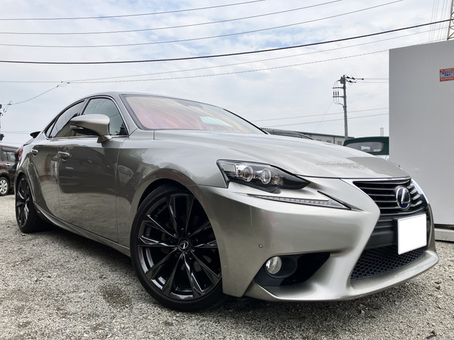 IS 300h バージョンL ローダウン TEIN 柿本改マフラー