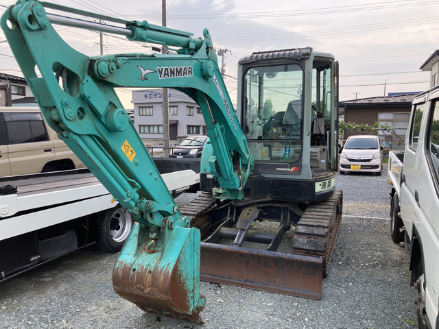 Yanmar 油圧ショベル ミニユアツショベル ViO40-5B バックホー ゴムパッド 3312.5h