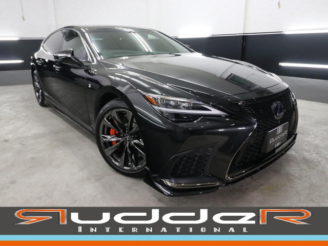 LS 500h Fスポーツ 4WD 1オーナー ガレージ保管 黒メタリック