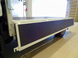 荷台内寸:310×161×38 三方開 リアアオリチェーン2個