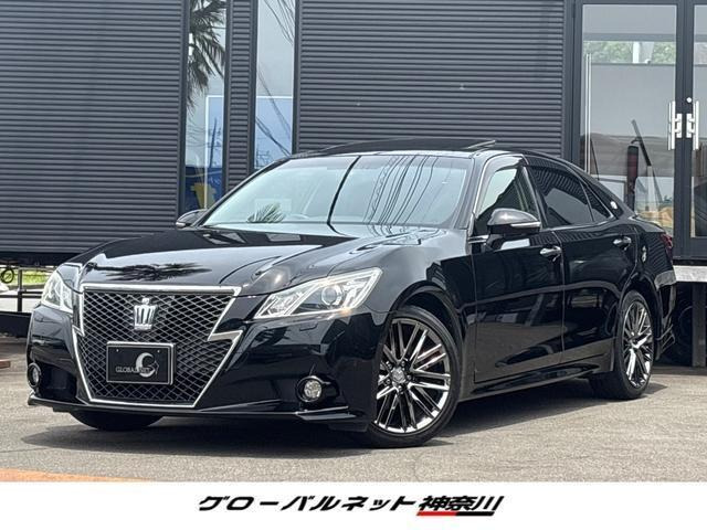 クラウンアスリート 2.5 G サンルーフ 本革シート メーカー純正ナビ