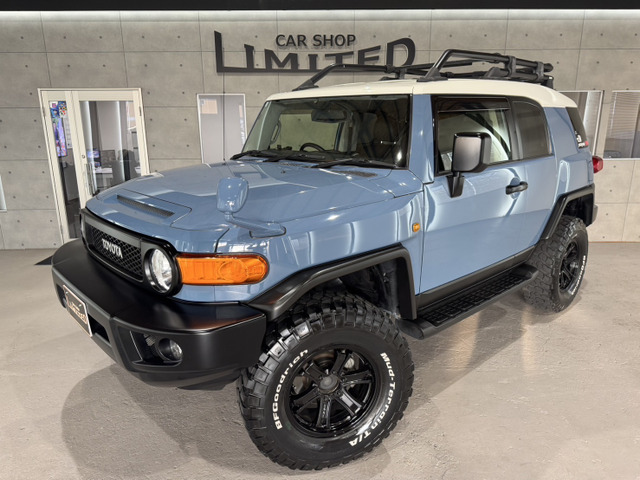 FJクルーザー 4.0 カラーパッケージ 4WD リフトアップ社外バンパーヒッチメンバ