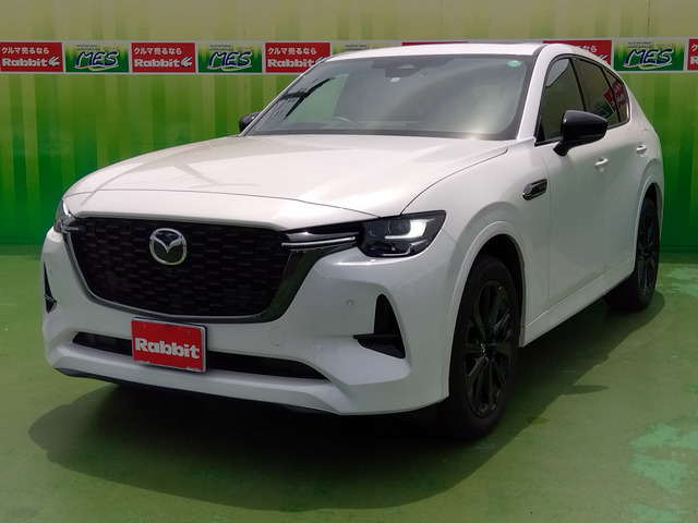 CX-60 3.3 XD ハイブリッド エクスクルーシブスポーツ ディーゼル 4WD 黒革エアシー...