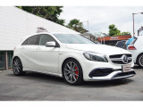 Aクラス AMG A45 4マチック 4WD 黒革・AMGエキゾースト・ナビ・ACC・