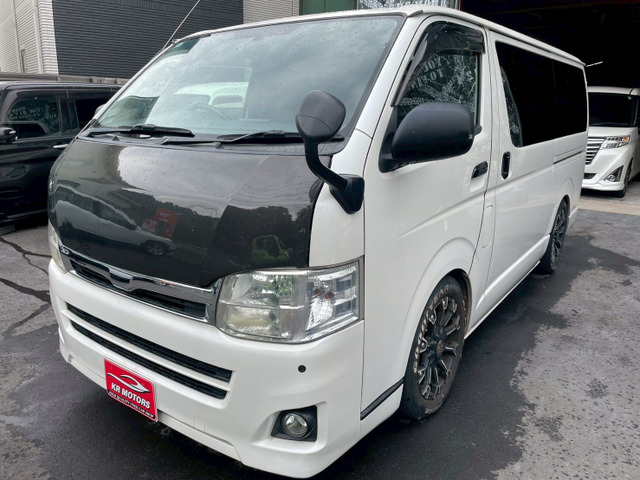 ハイエースバン 3.0 スーパーGL ロング ディーゼル 車検整備 車両保証付 バックカメラ