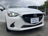 LEDヘッドライトなので明るくてスタイリッシュです。