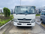 デュトロ  散水車PTO水ポンプエンジン4000L