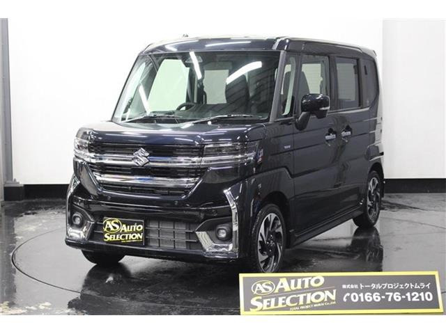 スペーシアカスタム ハイブリッド(HYBRID)  XSターボ 4WD ディスプレイオーディオ 電...
