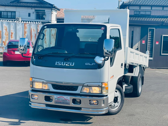 エルフ ダンプ ShinMaywa2tダンプ左電動格納