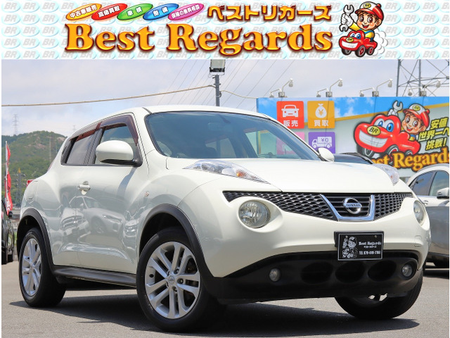 ジューク 1.5 15RX タイプV 車検整備付 7.3Mキロ ナビ Bカメラ