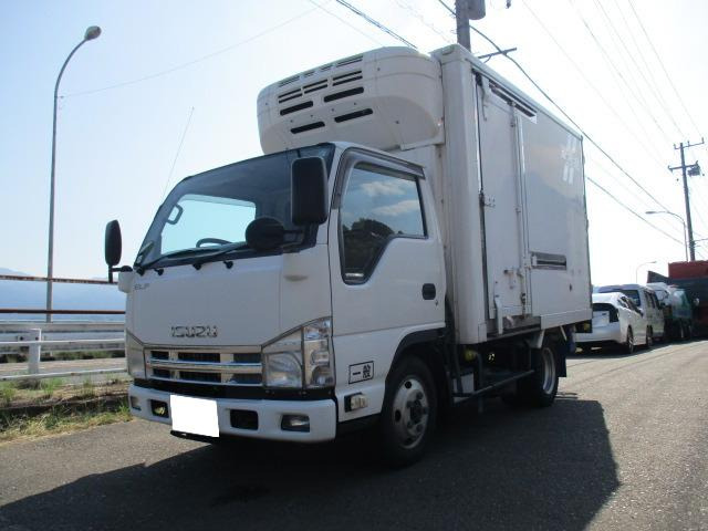 エルフ 冷蔵冷凍車 4WD東プレ低温-30℃可動式仕切扉