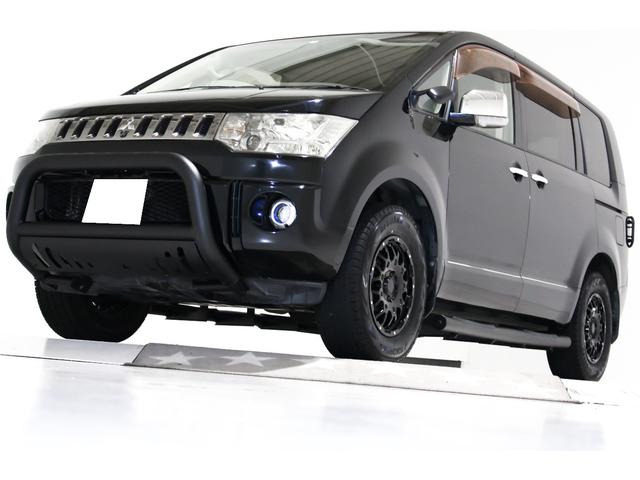 デリカD:5 2.4 シャモニー 4WD APJ製フロントグリルガード APJ製テールランプガード