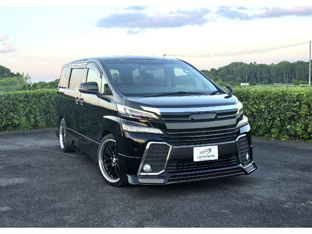 ヴェルファイア 2.5 Z フルエアロ(F+S+R)シーケンシャルウィンカー ローダウン ETC