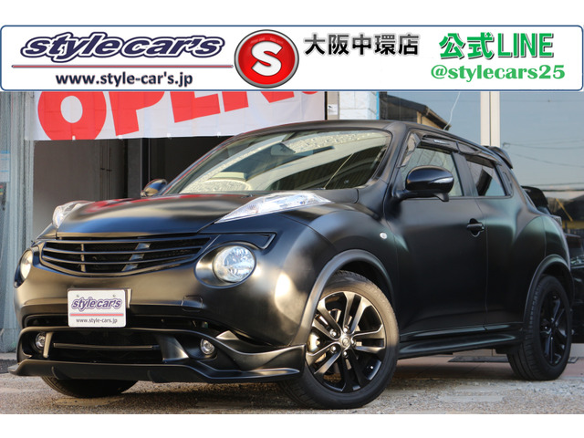 ジューク 1.6 16GT タイプV KENSTYLEエアロ FRPボンネット
