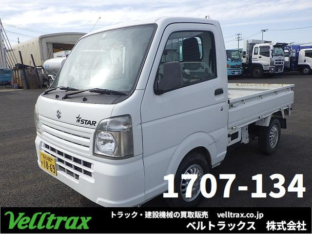 キャリイ KC エアコン パワステ 4WD H29年式 4WD 軽トラック AT