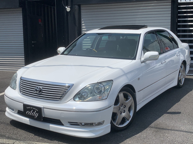 セルシオ 4.3 C仕様 ハーフエアロ サンルーフ 黒革シート